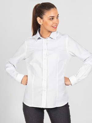 CAMISA MUJER M/L OXFORD "REDLINE" 288400
