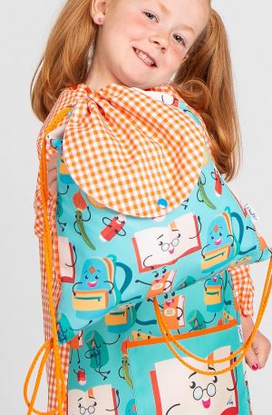 MOCHILA BOOK CON TAPA SCHOOL BAG (361500)