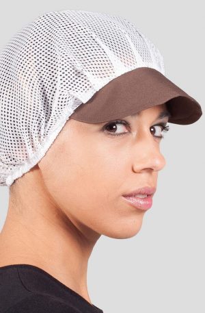 GORRO MUJER REJILLA VISERA COLOR (PAQ. 10 UNID) (415000)