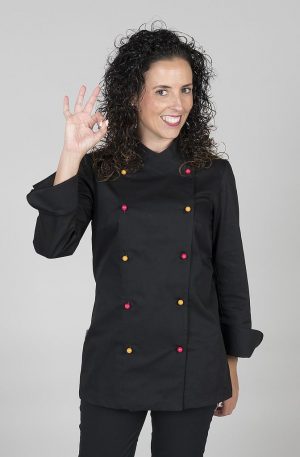 CHAQUETA COCINA MUJER NIZA SIN BOTONES (PEDIR APARTE REF 3111) (918000)