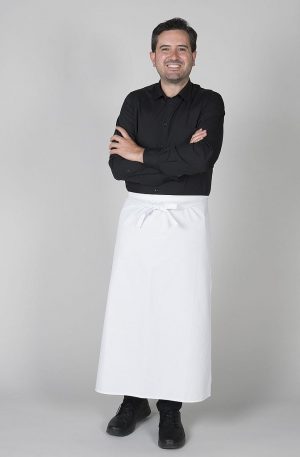 DELANTAL FRANCES SARGA 90X75 CM (118000)