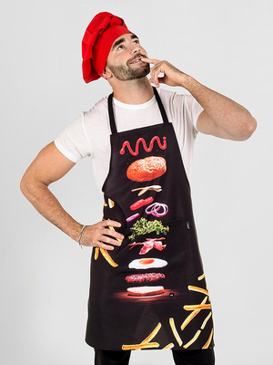 DELANTAL HAMBURGUESA 150160
