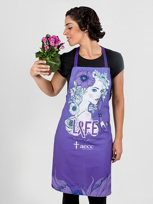 DELANTAL LAVANDA 150230