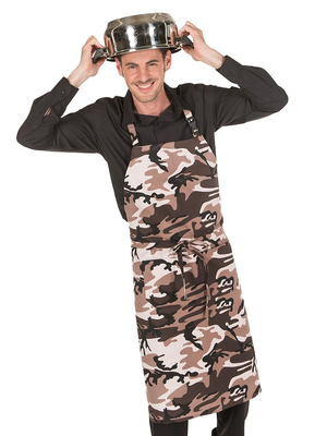 DELANTAL ESTAMPADO HEBILLA 95X75 CM 161100