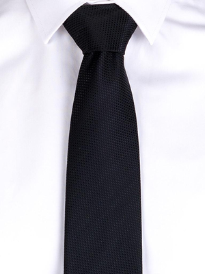 CORBATA SIN NUDO JACQUARD OJO DE PERDIZ 326200