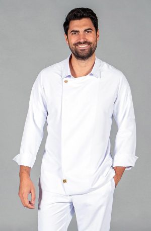 CHAQUETA COCINA UNISEX ARIAS TEJIDO RECICLADO MICROFIBRA (943100)
