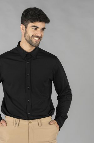 CAMISA HOMBRE INTERLOCK CUELLO CAMISERO LUZON 260001