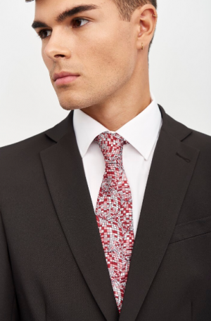 Corbata Estampado Vidriera 03317