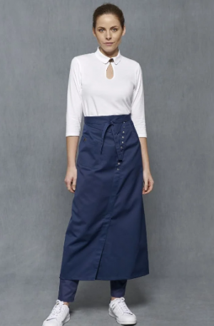 Delantal Francés Efecto Falda 01413