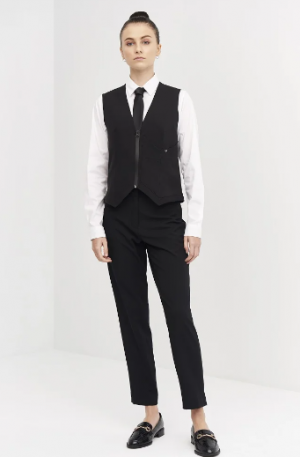 Chaleco Cremallera Slim Fit 04028