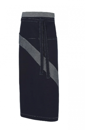 Delantal Francés Cerrado Denim 06428