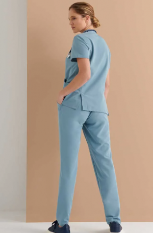Pantalón Sanitario con Botón Regular Fit VOLANS 12.02