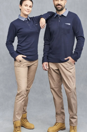 Polo Cuello Denim Regular Fit 04825