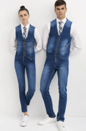 Corbata Estrecha Cuadros 03314