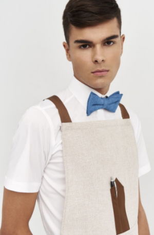 Camisa Manga Corta Cuello Italiano Slim Fit 02142