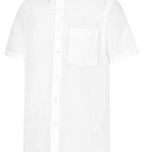 Camisa Manga Corta Cuello Italiano Regular Fit 02031